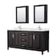 Option Dark Espresso / Giotto Quartz Top / Polished