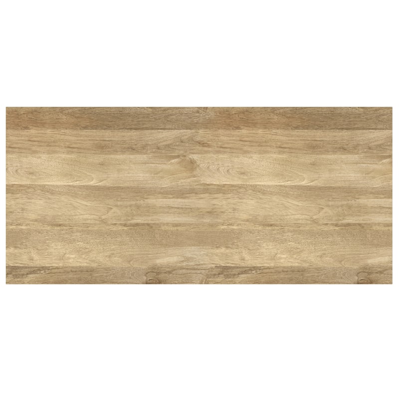 WYNDENHALL Mitchell SOLID WOOD & Metal 48 inch Wide Rectangle Modern Coffee Table - 48 W x 22 D x 18 H