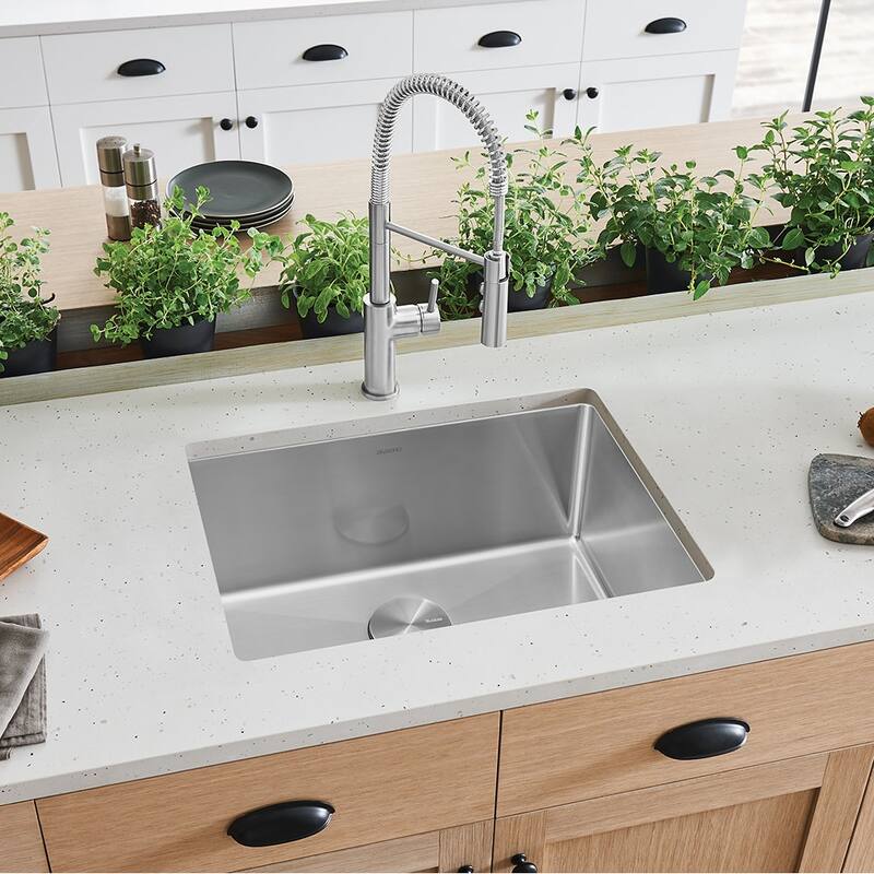 Blanco 524752 Cuvee 25" Undermount Single Basin Stainless Steel