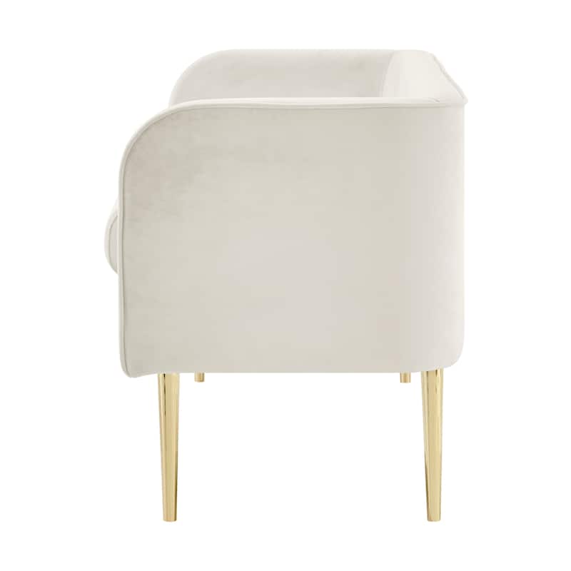 NPD Furniture Marsha Velvet Bench