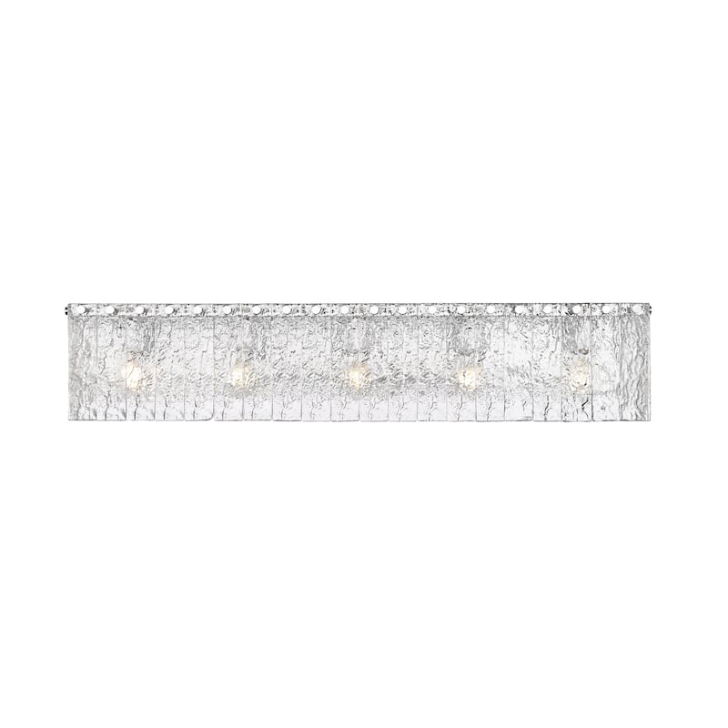 Z-Lite Glacier 5 Light Vanity - Chrome
