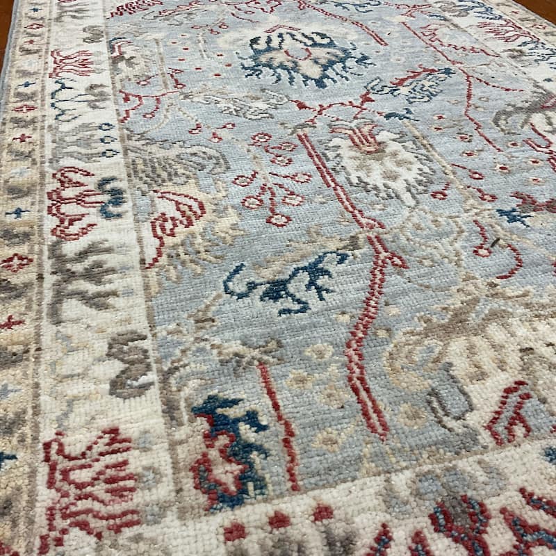 HERAT ORIENTAL Handmade Khotan Wool Runner - 2'10" x 10'