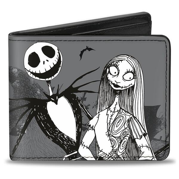 Nightmare Before Christmas Jack Sally Zero Bi Fold Wallet Overstock 31581631