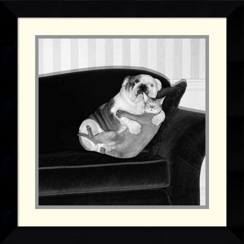 Framed Art Print 'Forbidden Love' by Howard Berman 23 x 23-inch