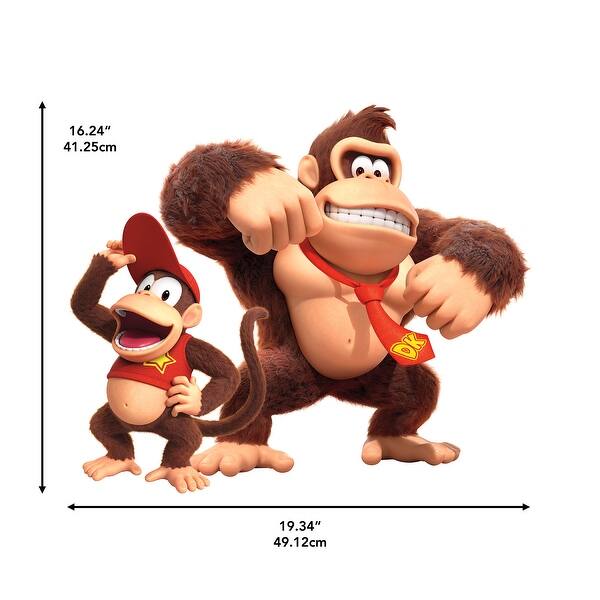 WallPops Donkey Kong and Diddy Kong Wall Decals - Bed Bath & Beyond ...