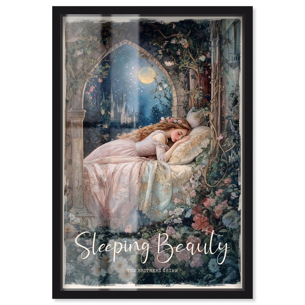 Classic Sleeping Beauty Shadowbox by Art Remedy