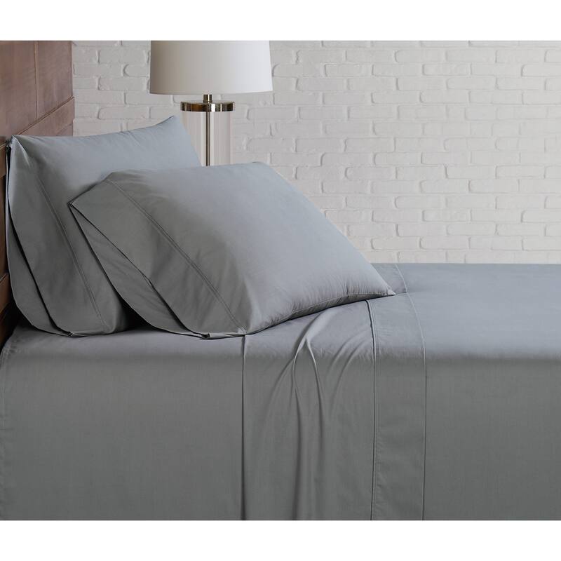 Cannon Classic Solid Percale Sheet Set