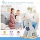 preview thumbnail 66 of 80, Rocking Motion Chair With Music Button For Kids - 24.75" L x 12.5" W x 20.5" H