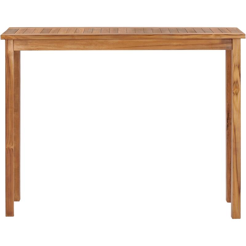 Chic Teak Santa Monica Outdoor Teak Wood Serving Table