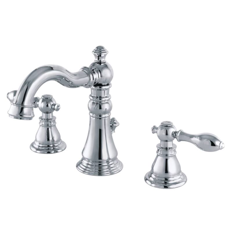 American Classic Widespread Bathroom Faucet - Polished Chrome