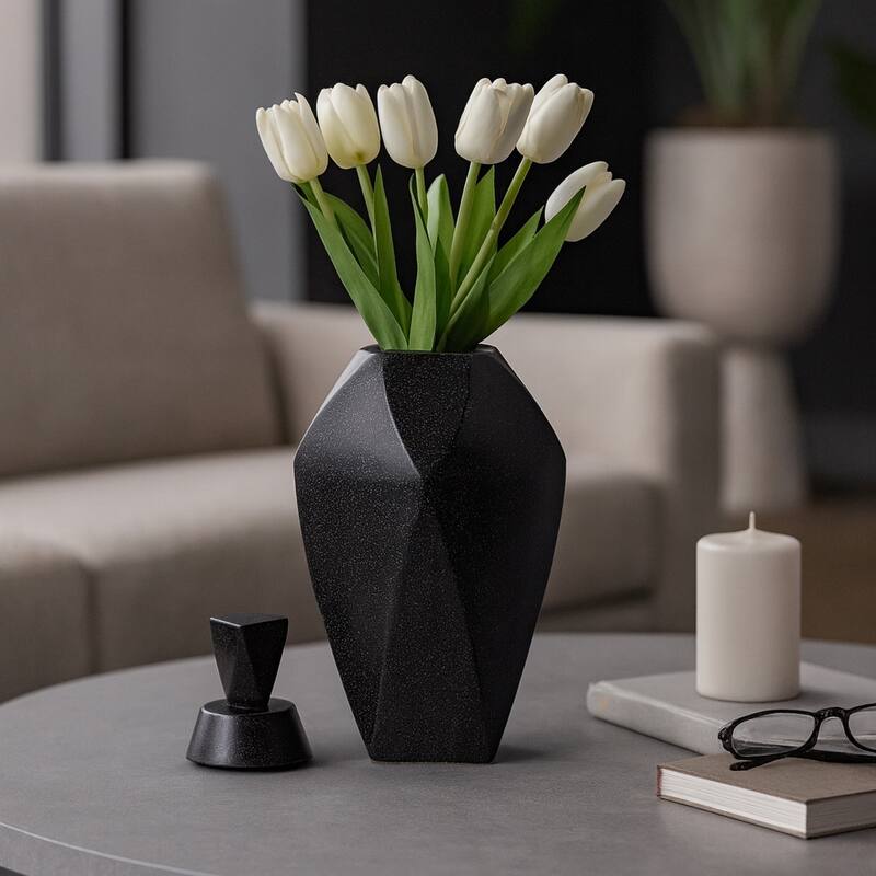 Modern Ceramic Jar with Removeable Lid - Home Decor