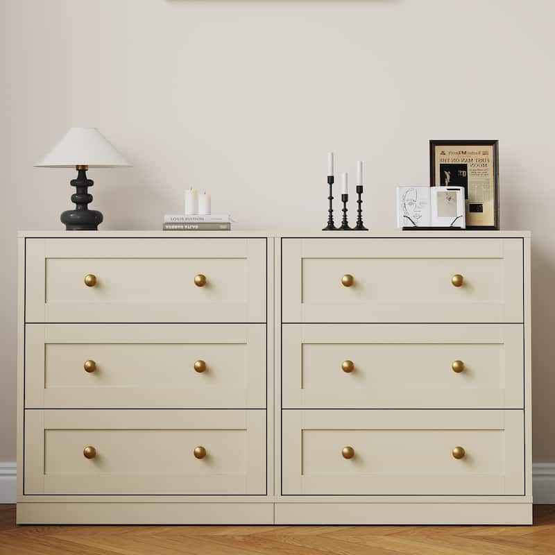 Modern Night Stand with 3 Drawers