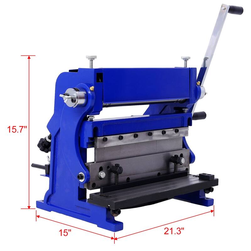 Sheet Metal Brake 3-In-1,Shear Press Brake,Shears&Slip Roll Machine