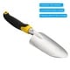 preview thumbnail 4 of 3, Garden Trowel Gardening Hand Shovel Flower Bed Transplant Garden Hand Tools - Silver Tone, Yellow, Black - 11.8 inch, 1Pcs