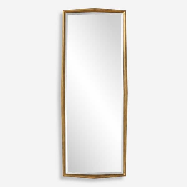 slide 2 of 6, Uttermost On Point Wood Dressing Mirror - 76'' H X 30'' W X 3'' D