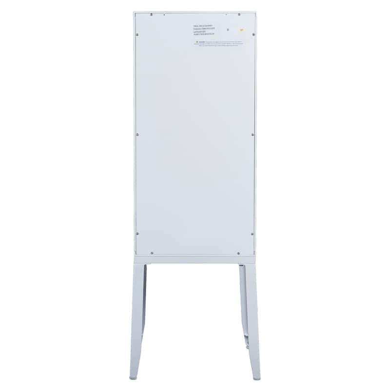 SEI Furniture Hallack Contemporary Wood Cabinet