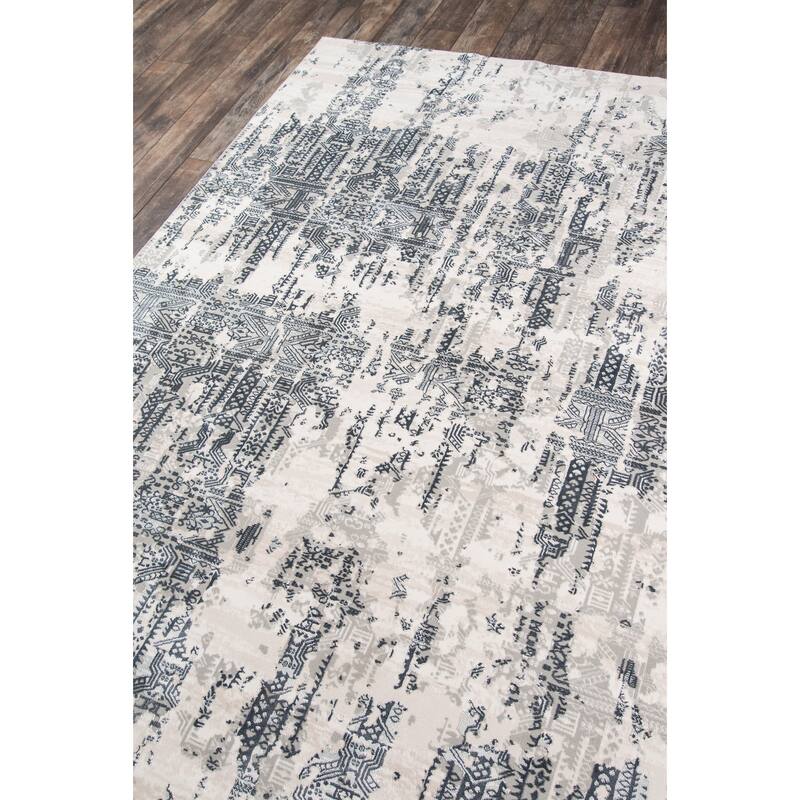 Momeni Genevieve Transitional Abstract Geometric Polyester Area Rug