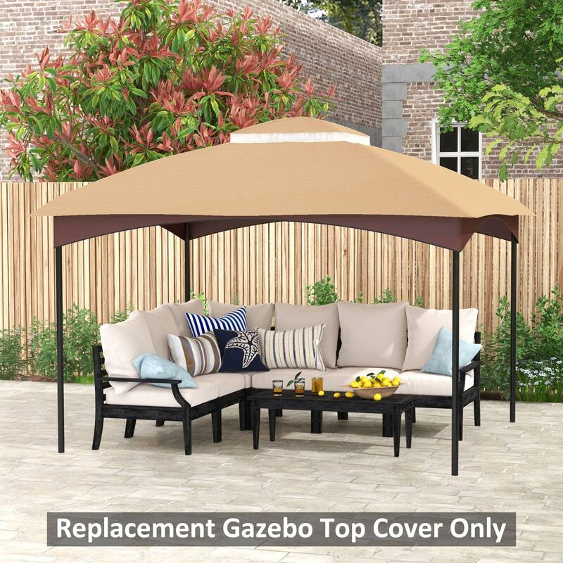 Outsunny Canopy Replacement for 9.8' x 12' 84C-210 Series Gazebo