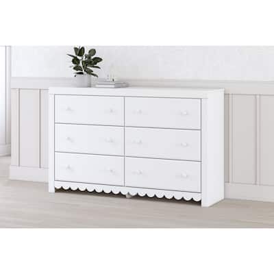 Signature Design by Ashley Mollviney White Dresser