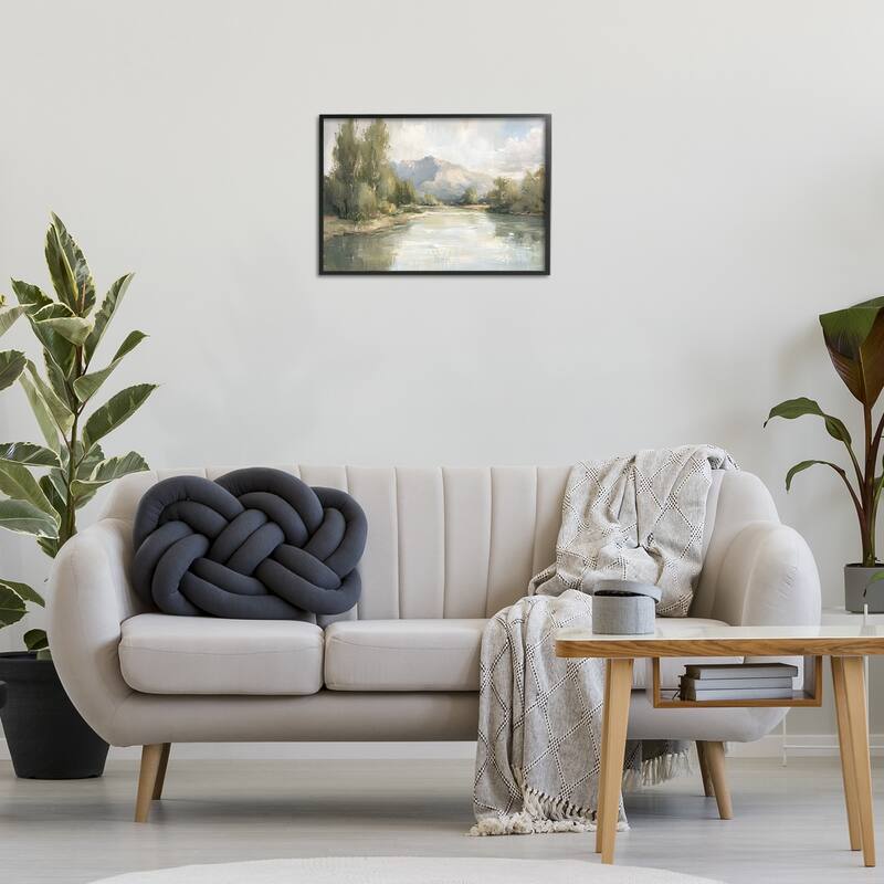 Stupell Where The River Goes Framed Giclee Art Design By Petal Prints Design