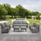 Option Grey Wicker / Grey Cusion