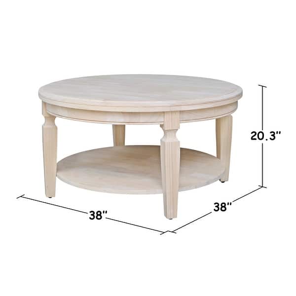 dimension image slide 2 of 4, Vista Round Coffee Table