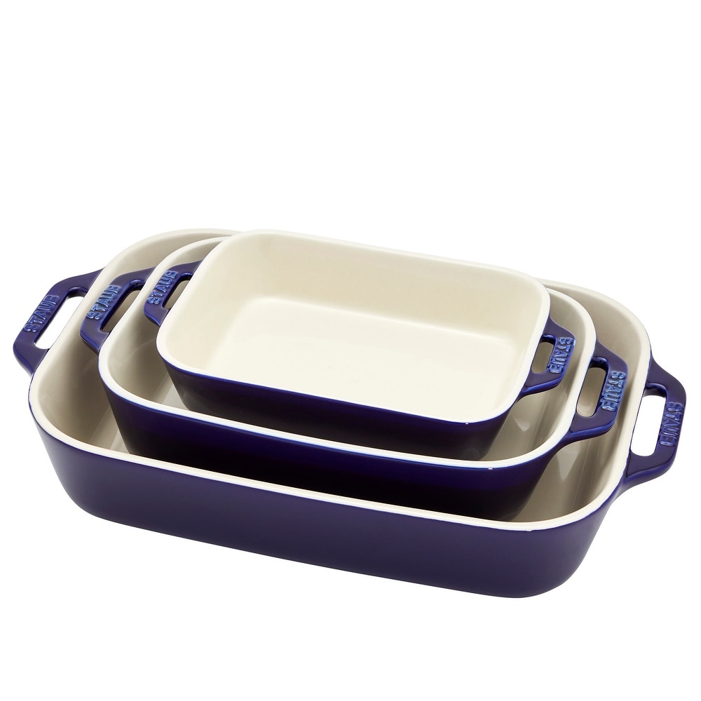 Cook's Essentials 2-Piece Silicone Bakeware Set, K55184 - Gray/Blue