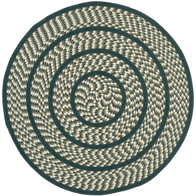 SAFAVIEH Handmade Braided Levina Country Rug