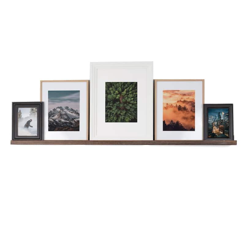 Rustic State Ted Ledge 52" Wall Mounted Shelf