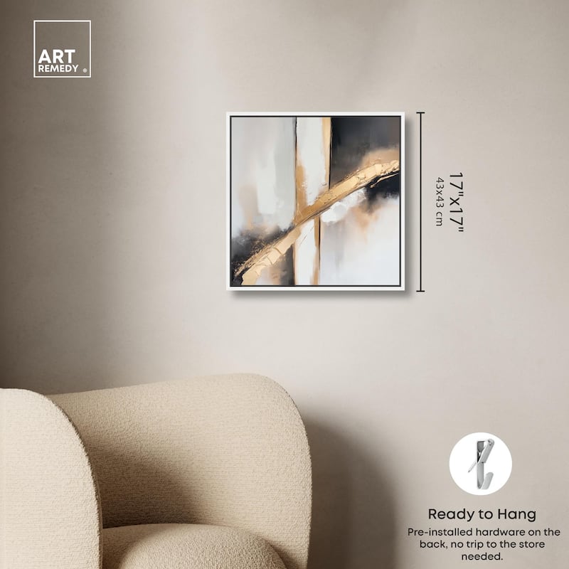 Gilded Rupture II Canvas by Art Remedy
