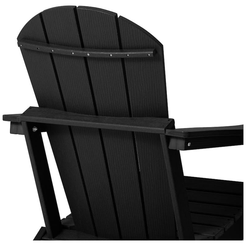 Polytrends Alvaro Outdoor Adirondack Chair with Cup Holder