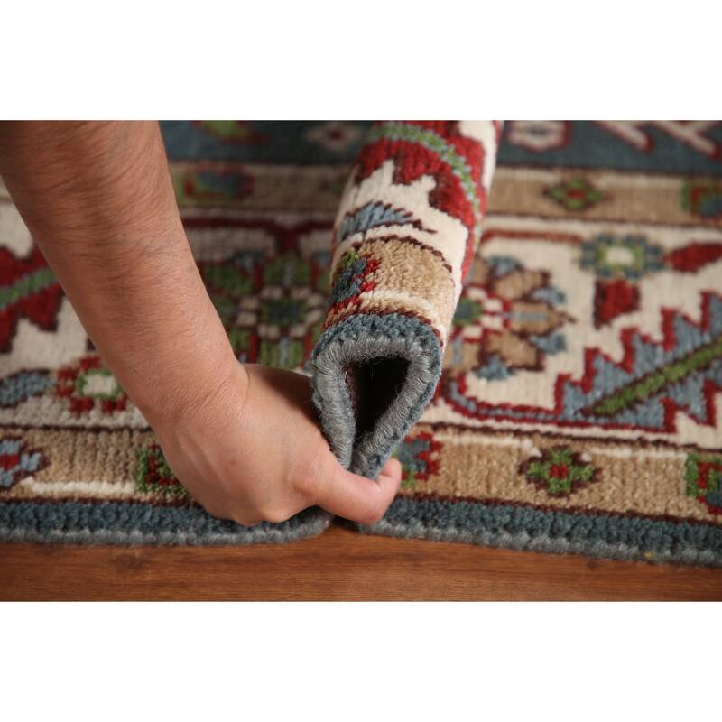 Oushak Oriental Area Rug Hand-Knotted Wool Carpet - 7'11"x 9'10"