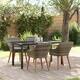 Option Gray 63.0 x 31.5 x 29.1 square table legs 4chair