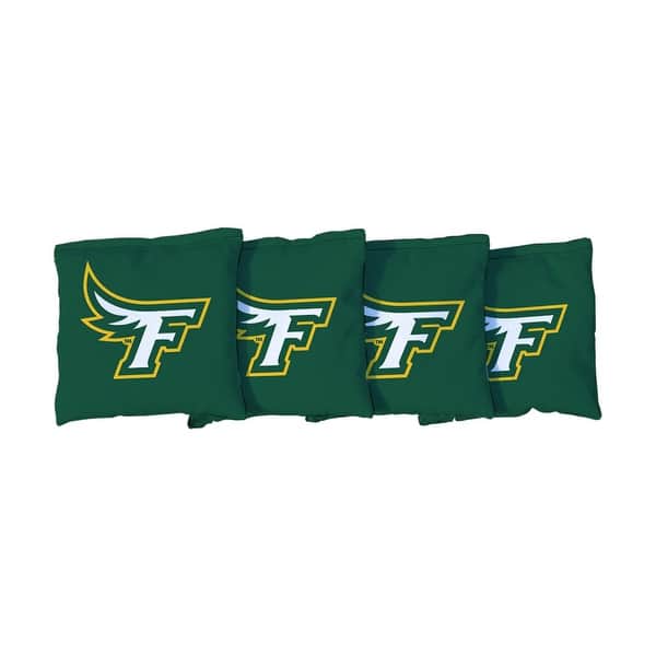 slide 2 of 3, Fitchburg State Falcons Green Cornhole Bags All-Weather Resin Filled