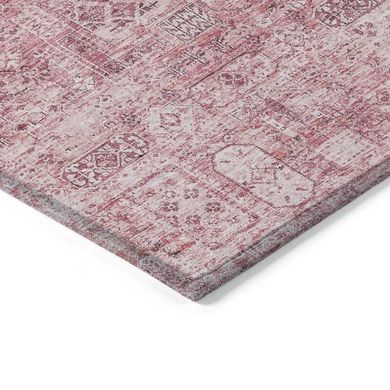 HomeRoots Floral Transitional Rectangle Outdoor Rug