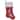 20.5-Inch Red and White Winter Mittens Embroidered Christmas Stocking - 20.5"
