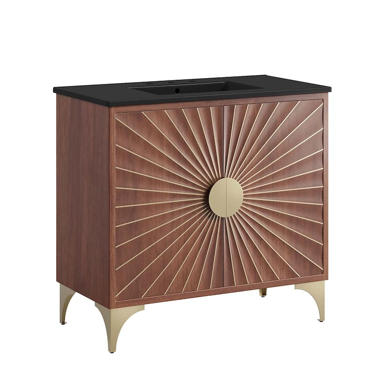 Daylight 36" Bathroom Vanity - Walnut