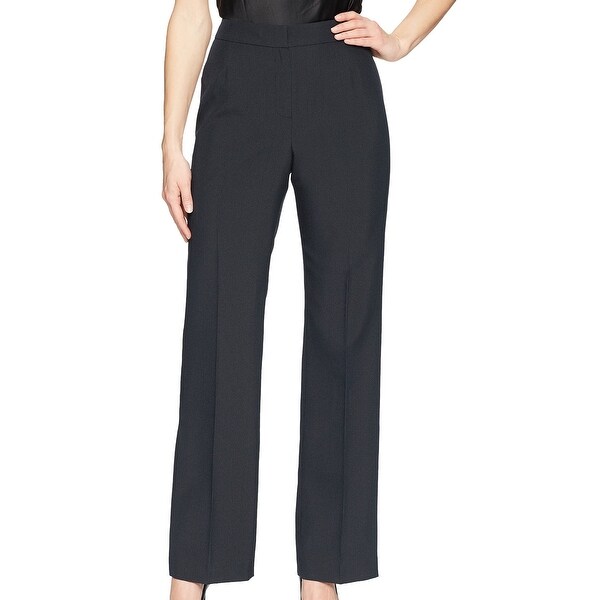 womens navy blue pinstripe pants