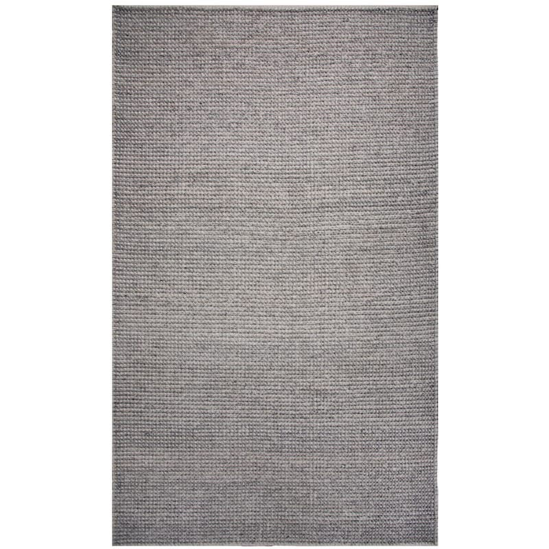 Alora Decor Dusk Contemporary Polyester Area Rug - Ivory - 8'9 x 11'9