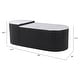 preview thumbnail 8 of 6, Ormara Coffee Table Set White & Black