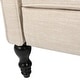 preview thumbnail 15 of 42, Walter Tufted Fabric Wingback Recliner Club Chair by Christopher Knight Home