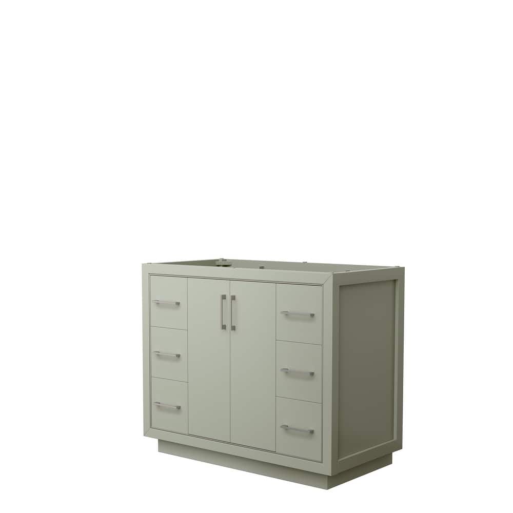 Icon Single Bathroom Vanity Cabinet, No Mirror
