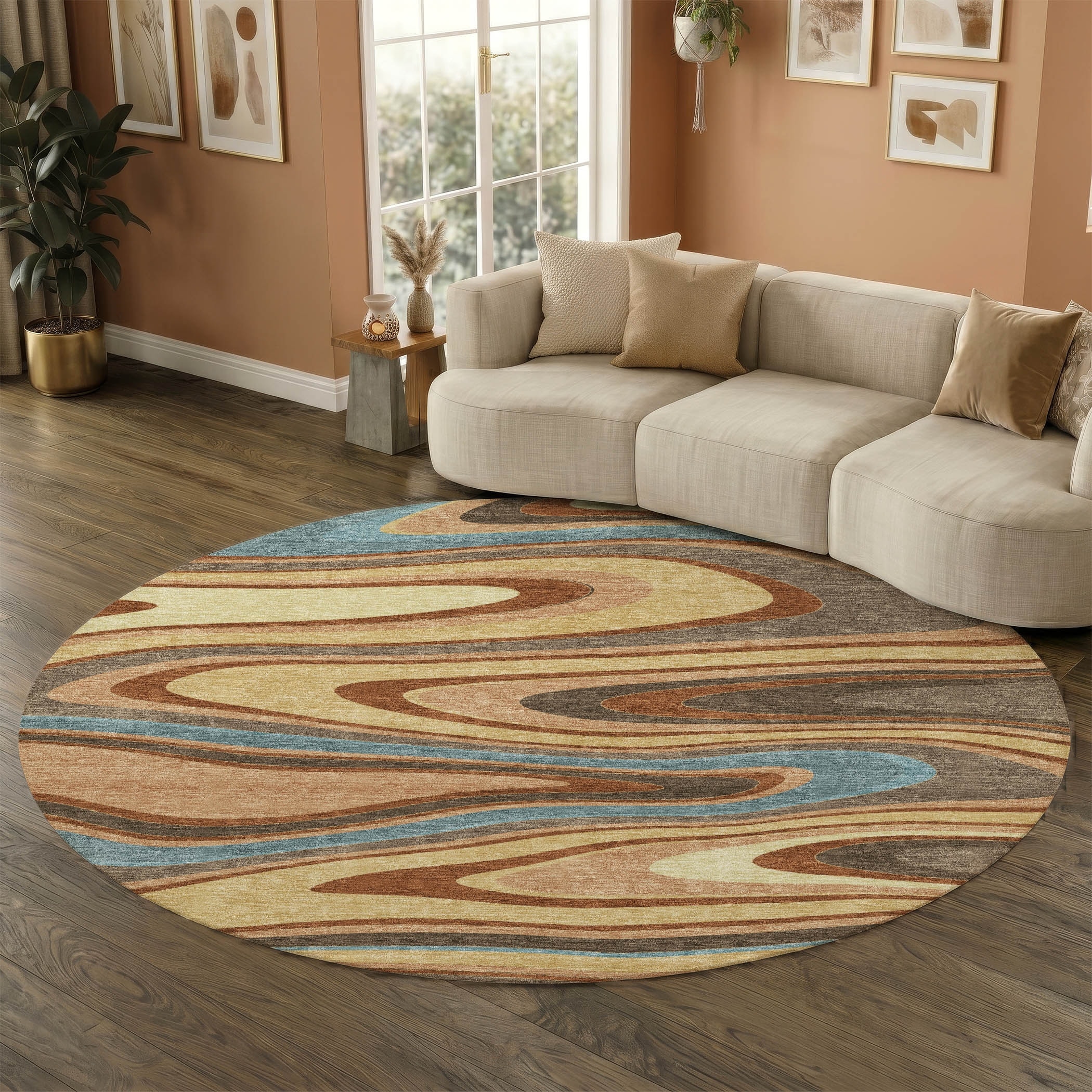 Premium Washable Super Soft Modern Buren Mayfield Rug