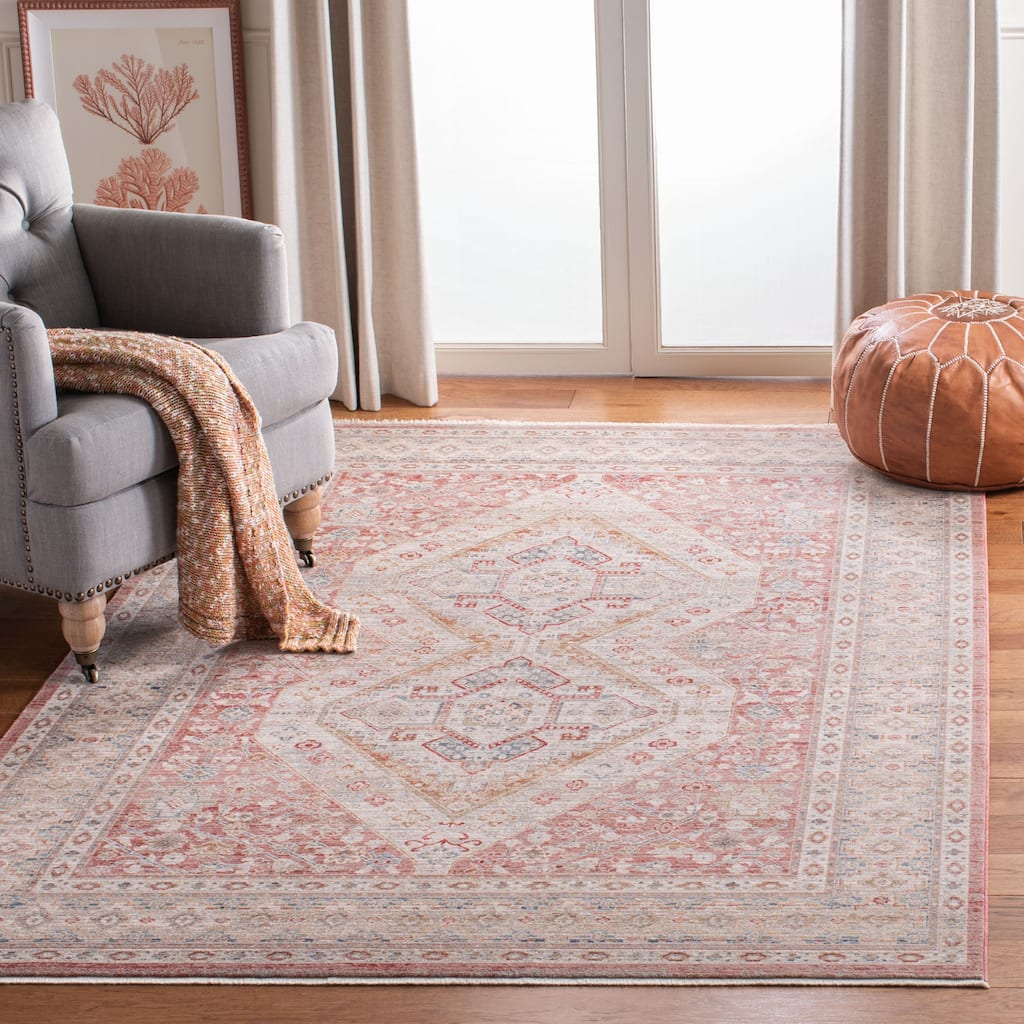 SAFAVIEH Kenitra Karyl Vintage Oriental Polyester Rug