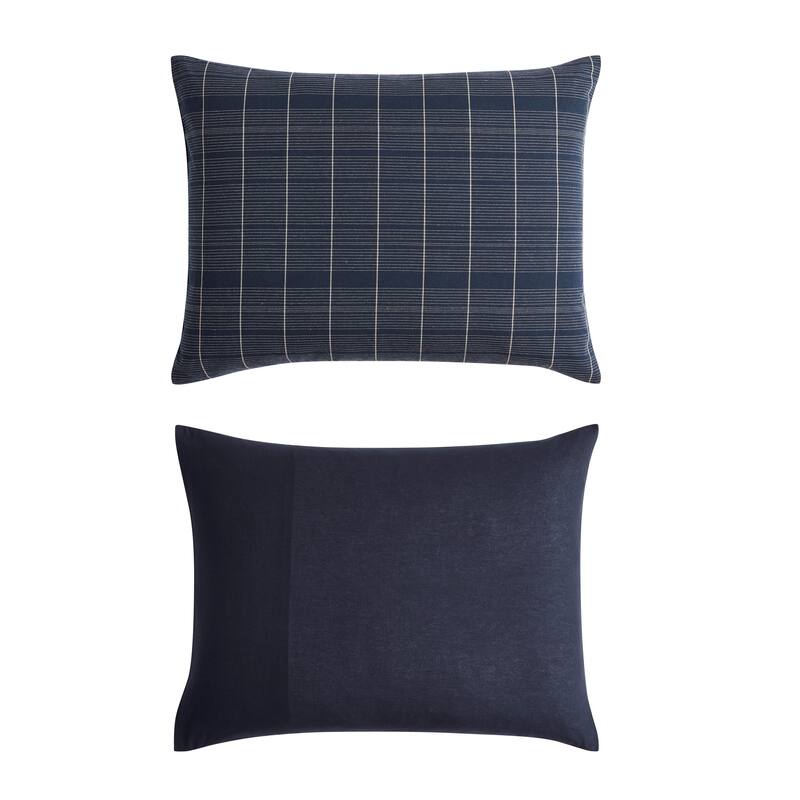 Tommy Hilfiger Cold Spring Reversible Blue Duvet Cover Set