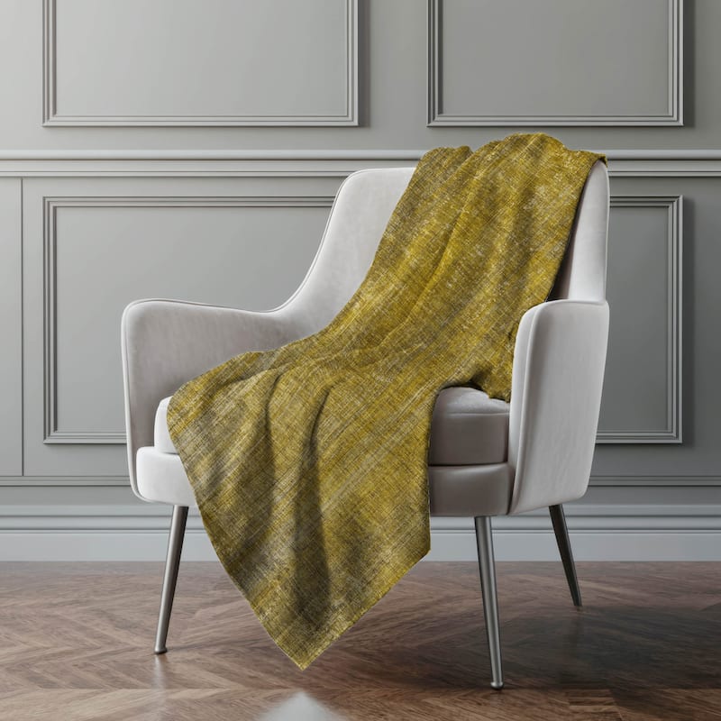 Premium Machine Washable Ombre Solid Sherpa Throw Blanket - Chocolate - 4'2" x 5'10"