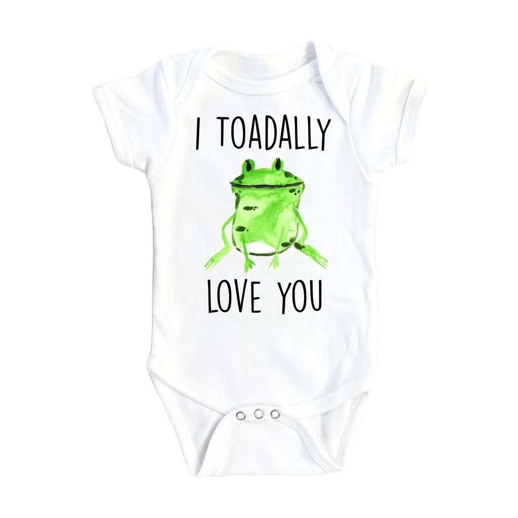Frog Love - Baby Boy Girl Clothes Infant Bodysuit Funny Cute Newborn