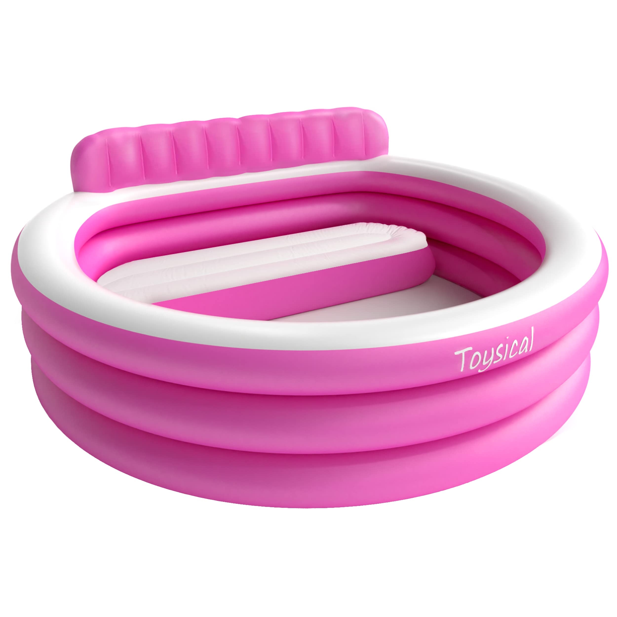 Inflatable pool with seats 2025
