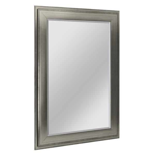 Head West 31.5 x 43.5 Silver Two-Step Beveled Mirror - 31.5 x 43.5. Opens flyout.