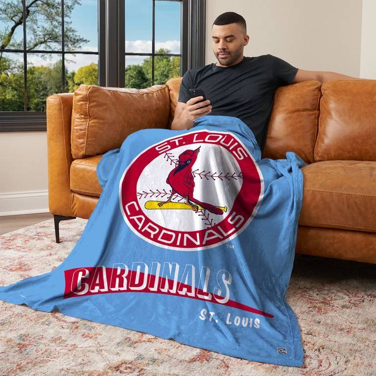 MLB CC Throwback Silk Touch Throw Blanket